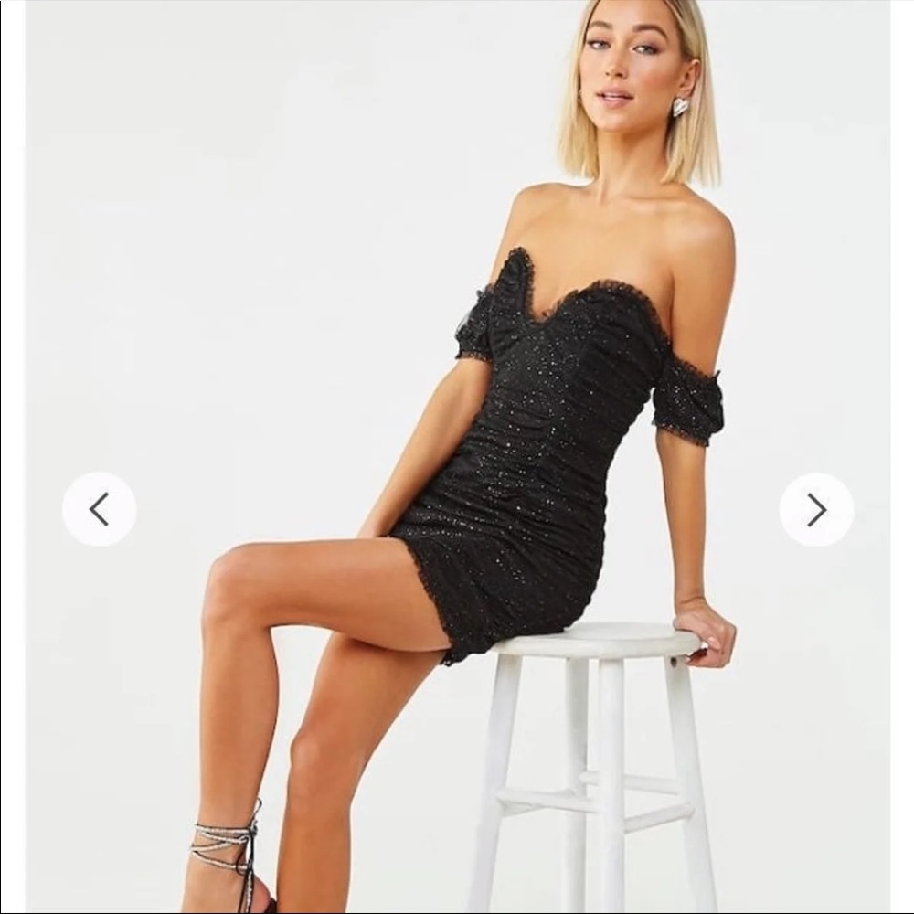 Off the Shoulder Cocktail Dress